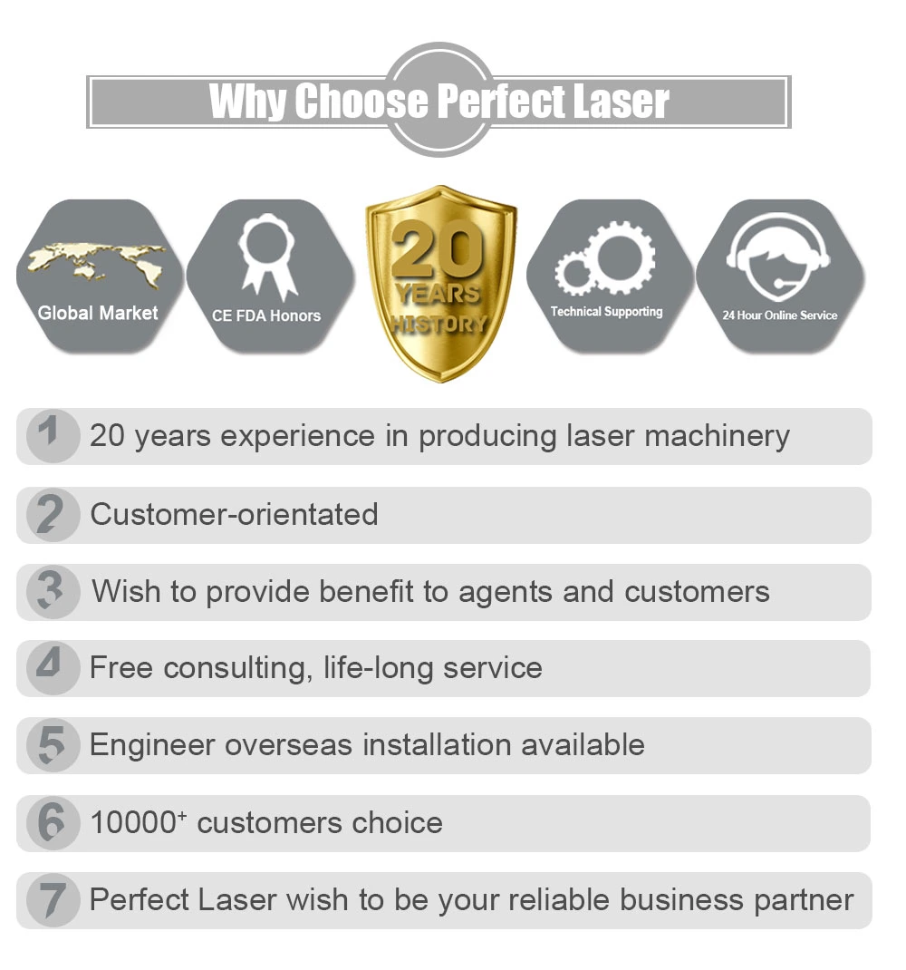 Perfect Laser-20W 30W 50W 100 Watts Metal Stainless Steel Brass Ipg/Raycus/Max/Jpt/Mopa Wuhan Fiber CNC Laser Marker Engraving Marking Etching Machines Price